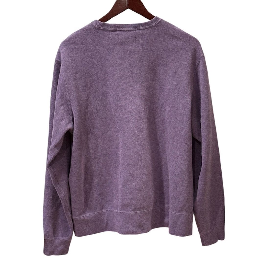 Polo Ralph Lauren Vintage 90s Ralph Lauren Purple Sweatshirt Vneck L Size US L / EU 52-54 / 3 - 4 Thumbnail