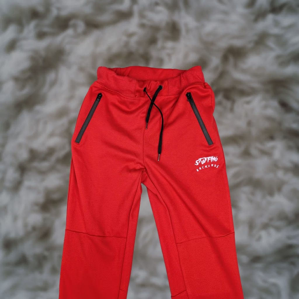Vintage Riflessi Pants Mens S Red Jogger Sweatpants Zip Pockets Knit Elastic Waist Pockets Casual Activewear Summer? No - keep clarity Size US 29 - 1 Thumbnail