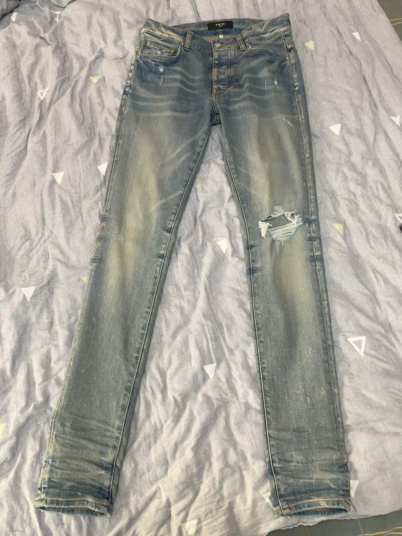 Amiri AMIRI Ripped jeans -DMC-2508 Size US 30 / EU 46 - 1 Thumbnail