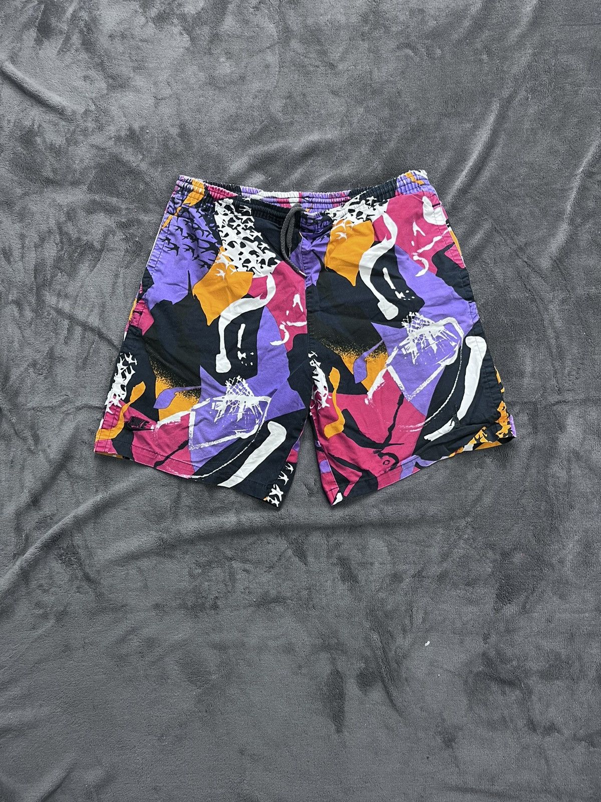 Jordan Brand Nike Vintage NIKE JORDAN SHORTS FULL PRINT Y2K Grailed