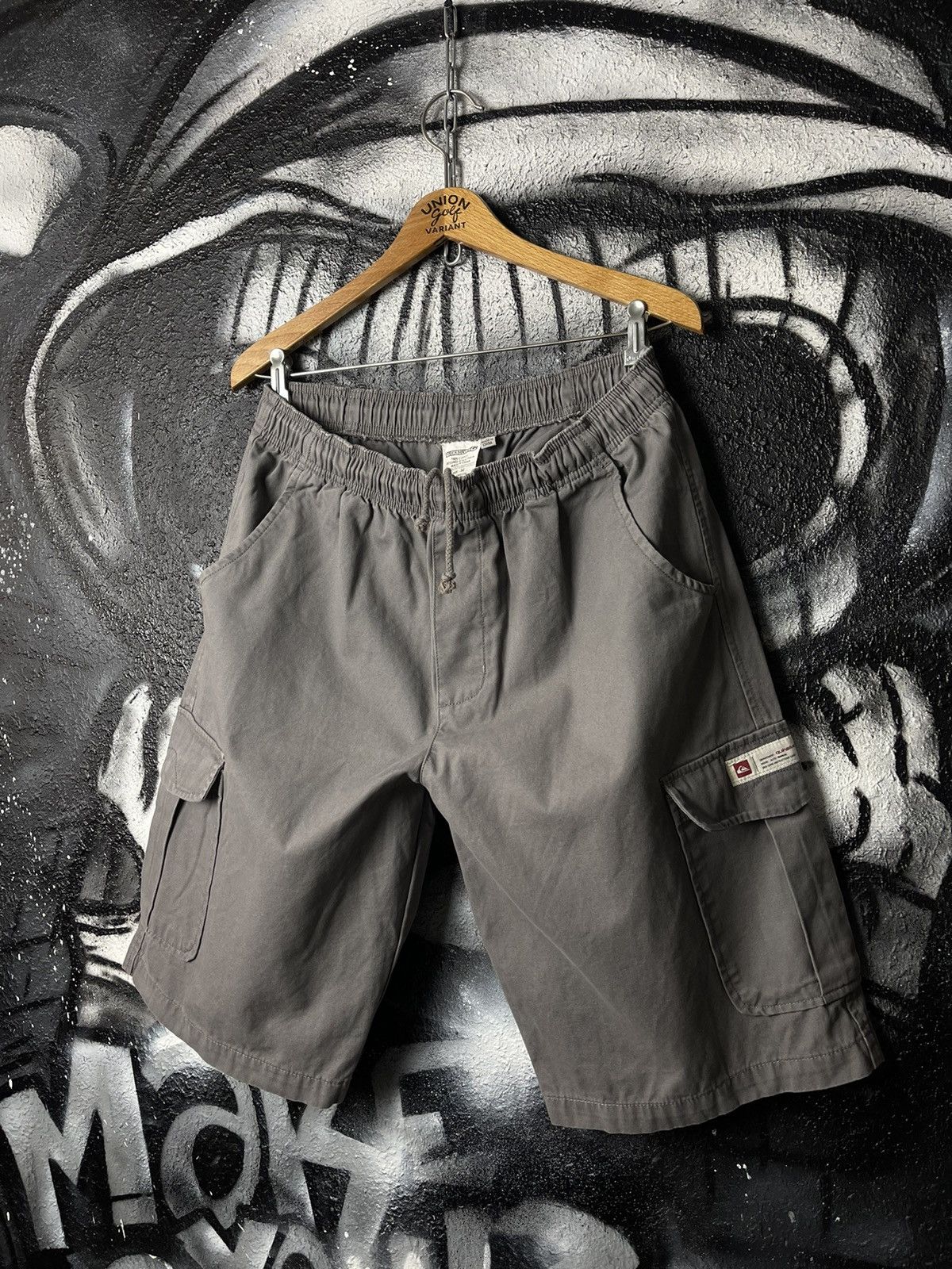 Quiksilver Y2K Quiksilver Vintage Cargo Shorts Men’s Size M Size US 33 - 1 Thumbnail