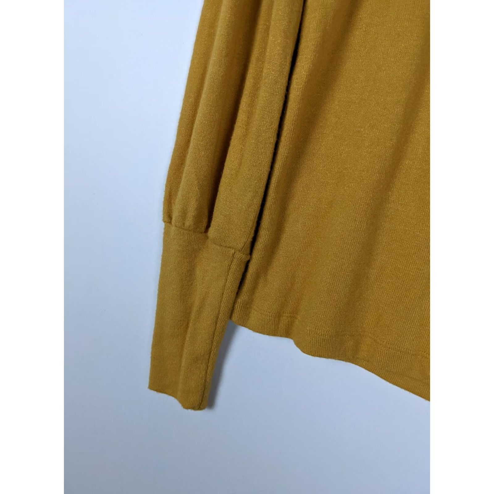 Madewell Madewell Blouse Tank Top Puff Sleeve Yellow XXS Womens V-Neck Casual Regular Knit Cotton/Viscose Size XXS / US 00 / IT 34 - 5 Thumbnail