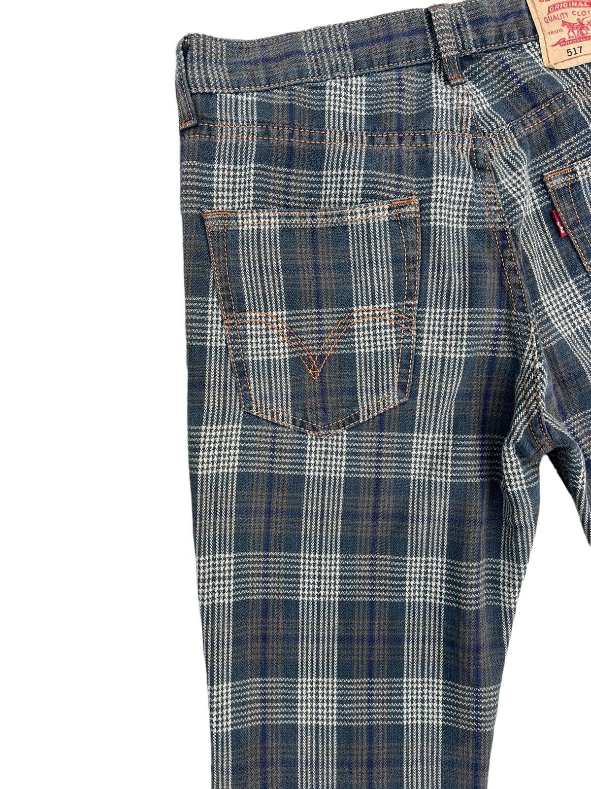 Levi's Vintage 2005 Levi’s 517 Checkered Bootcut Jeans Size US 30 / EU 46 - 13 Thumbnail