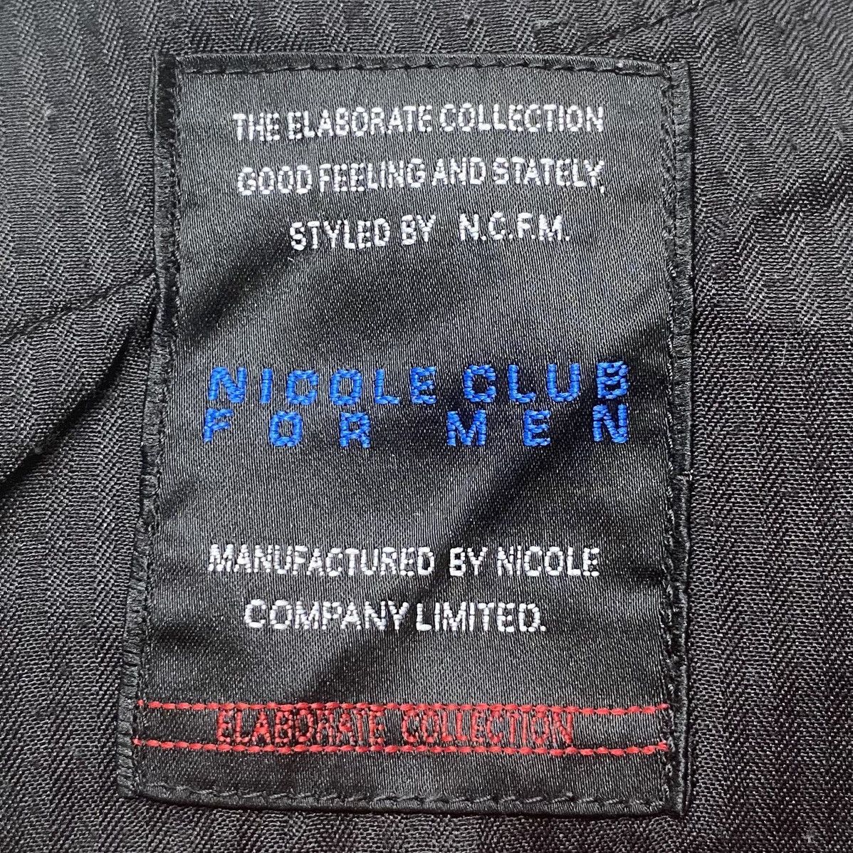 Nicole Club Vintage Japanese Brand Nicole Club Pants 2000s Size US 33 - 11 Thumbnail