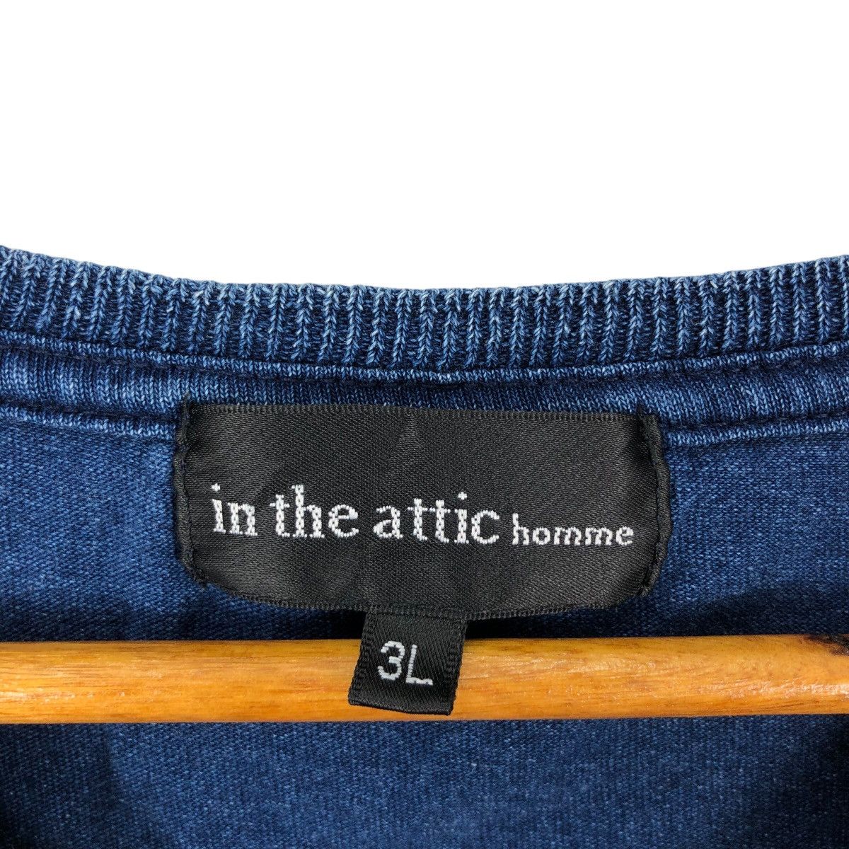 In The Attic IN THE ATTIC Long Sleeve Indigo Dye Size US XXL / EU 58 / 5 - 6 Thumbnail