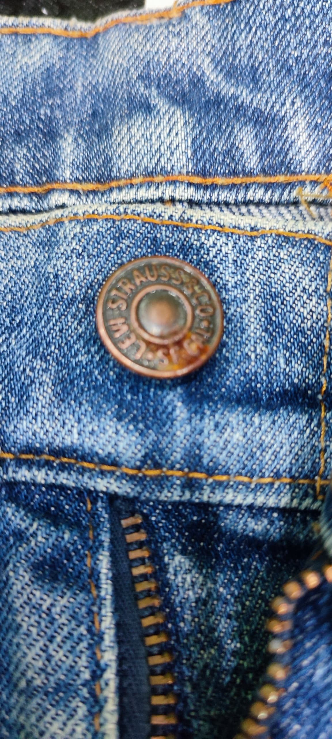 Levi's Vintage Clothing DISTRESSED LEVIS 517 BOOTCUT NO'8 Size US 31 - 12 Thumbnail