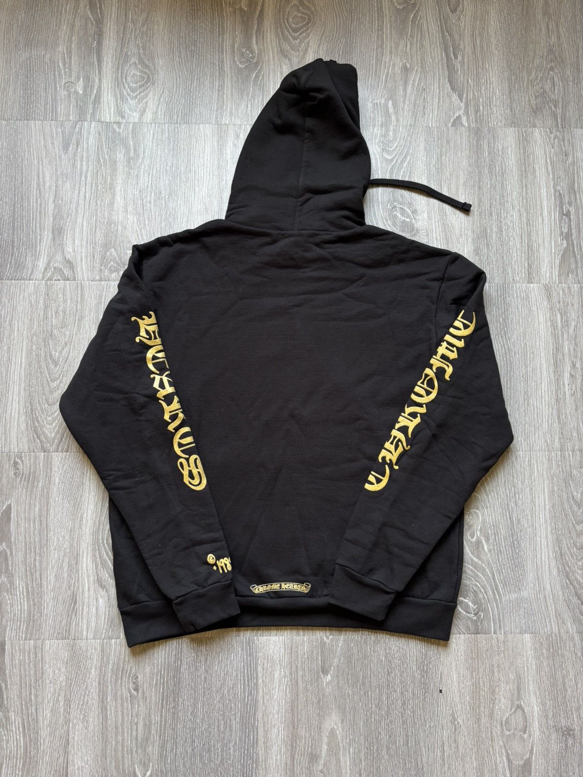 Chrome Hearts Chrome Hearts Black Gold 1988 Hoodie Size US M / EU 48-50 / 2 - 12 Thumbnail