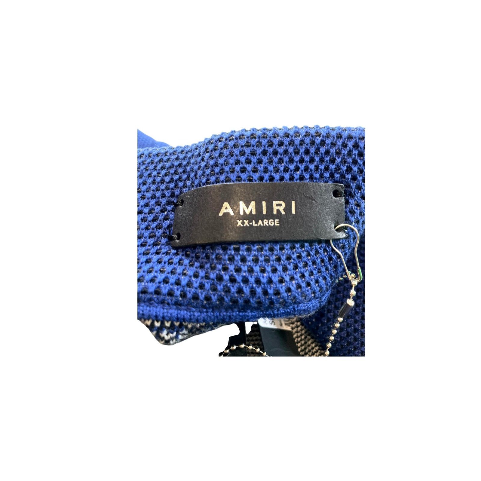 Amiri Amiri "MA Knit Paisley" Blue Sweats Size US 38 / EU 54 - 3 Thumbnail