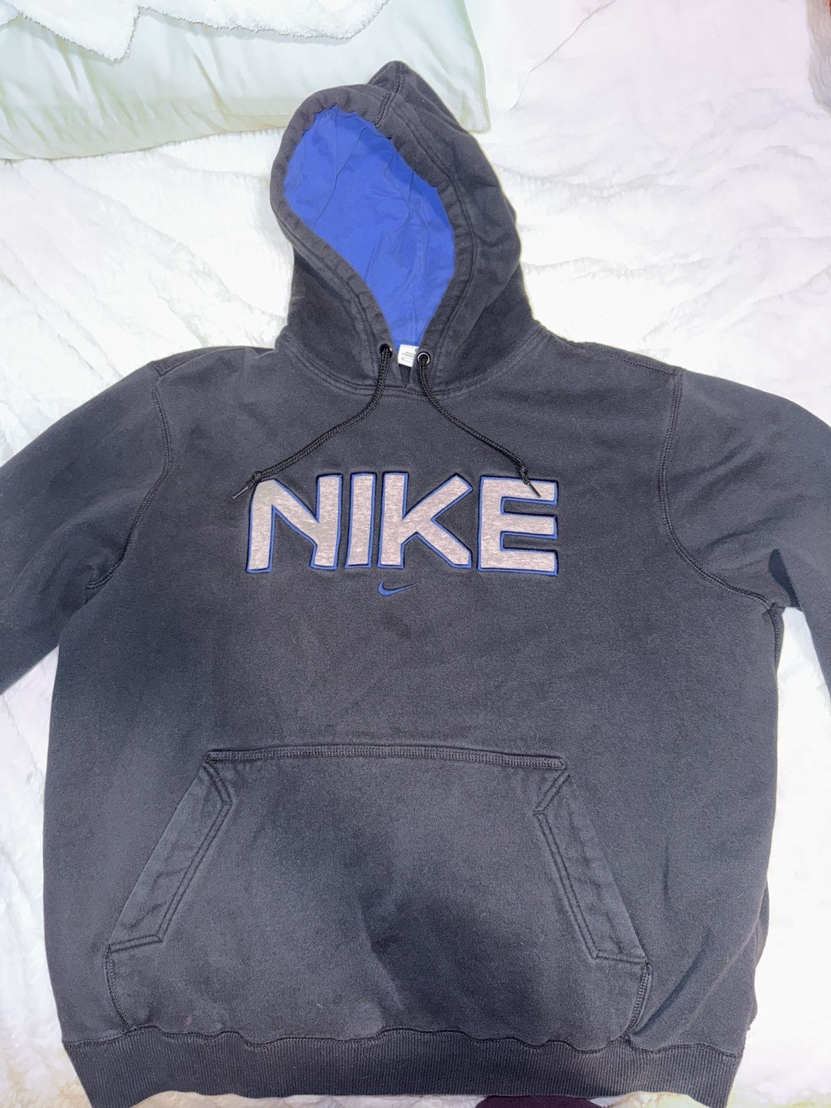 Nike × Vintage vintage nike hoodie Size US XL / EU 56 / 4 - 2 Thumbnail