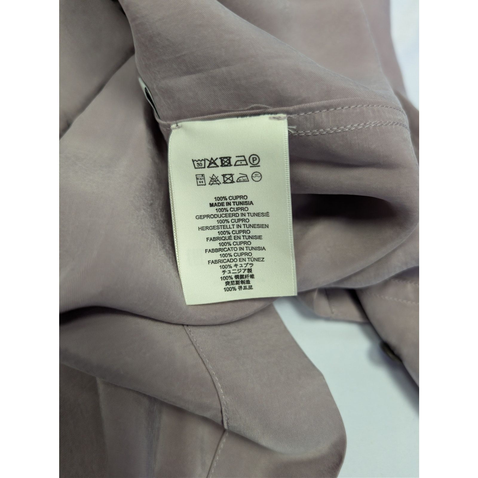 Dries Van Noten o1rshd1 Carlty 2025 Mens Woven Shirt in Lilac Size US M / EU 48-50 / 2 - 17 Thumbnail