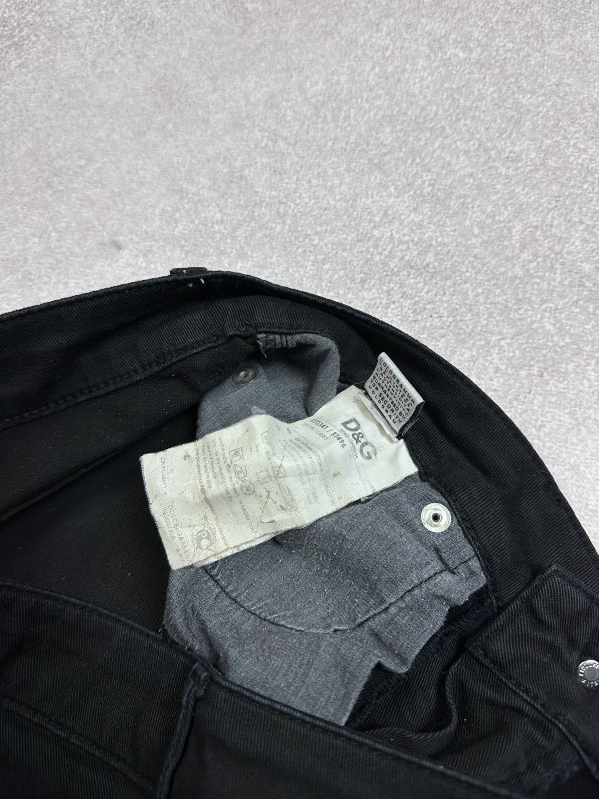 Dolce & Gabbana Vintage Dolce Gabbana Pocket Logo Pants Jeans 26 Womans Size 26" / US 2 / IT 38 - 9 Thumbnail