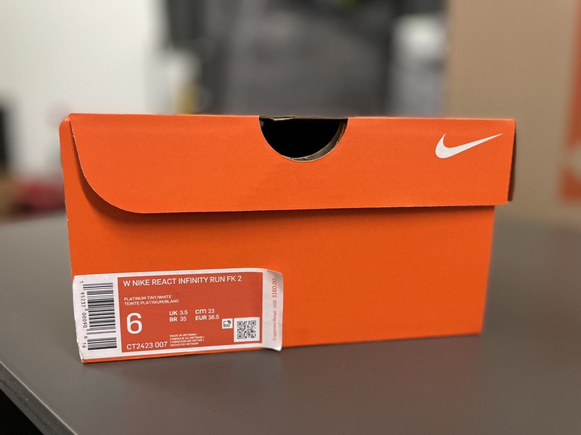 Nike Nike React Infinity Run FK2 Size US 6 / IT 36 - 9 Thumbnail