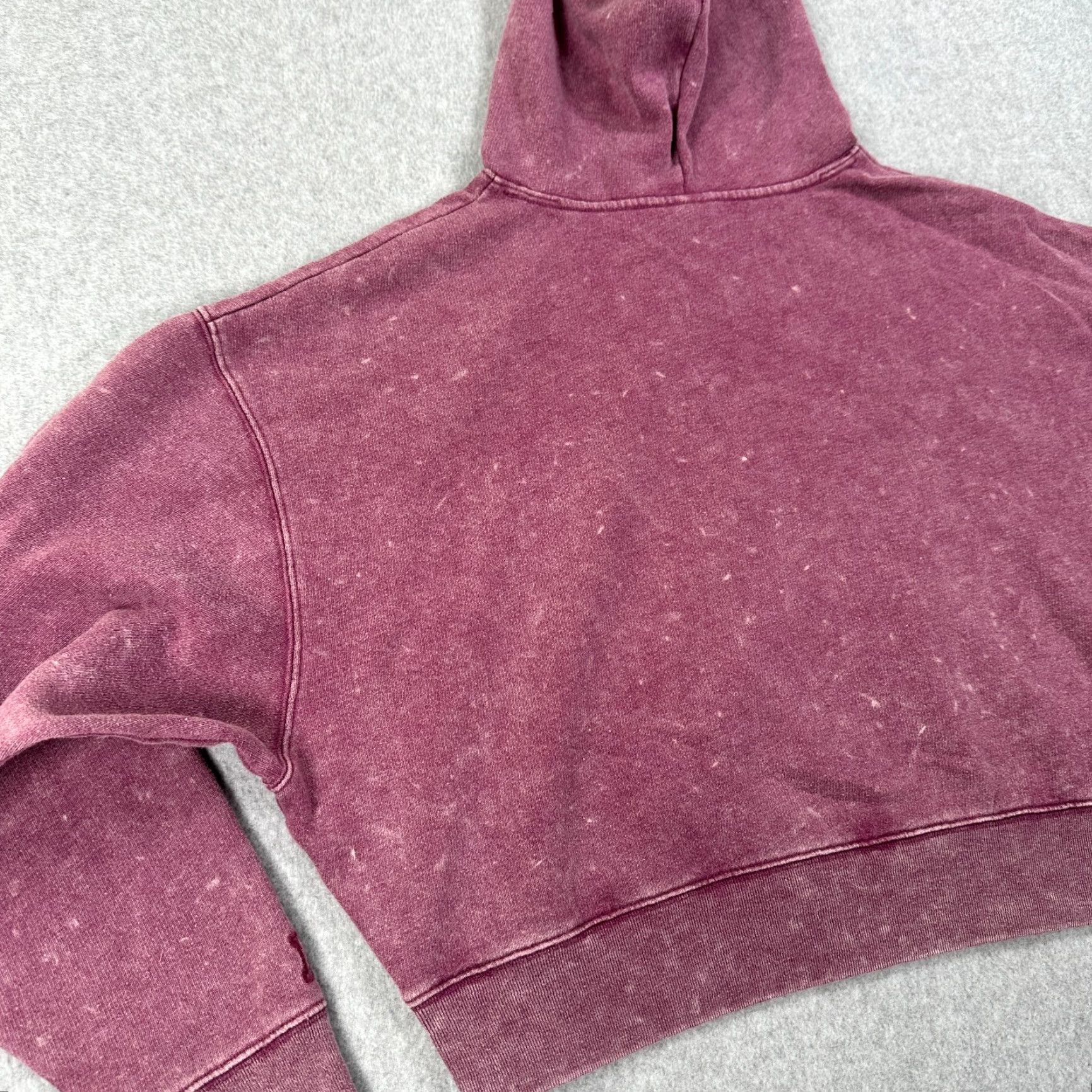 Victoria's Secret Victoria's Secret Pink Pullover Hoodie Purple Women's XS Crop Long Sleeve Hoodie Size XS / US 0-2 / IT 36-38 - 5 Thumbnail