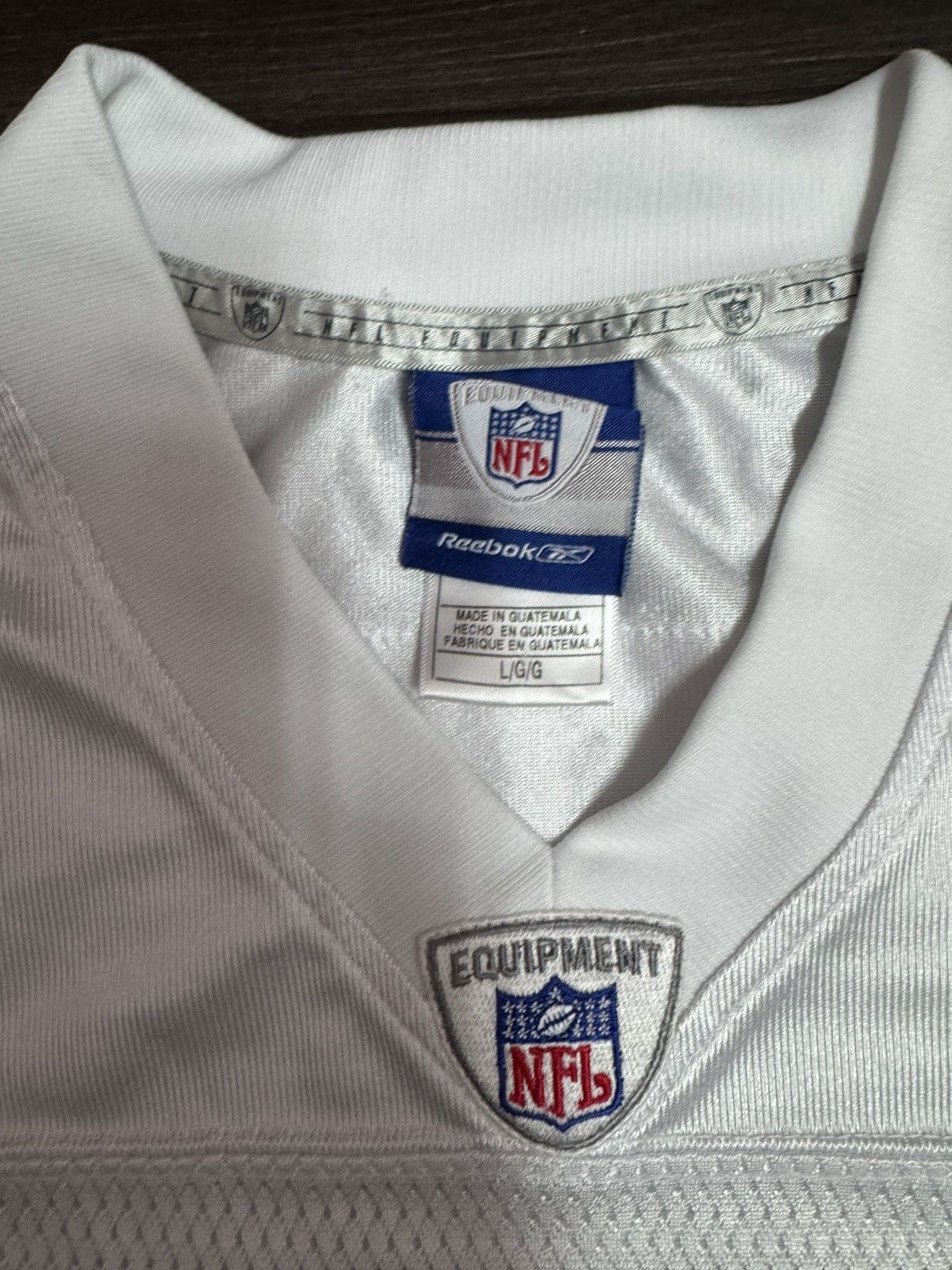 Reebok Brett Favre #4 Green Bay Packers NFL Alternate Away Jersey Size US L / EU 52-54 / 3 - 4 Thumbnail