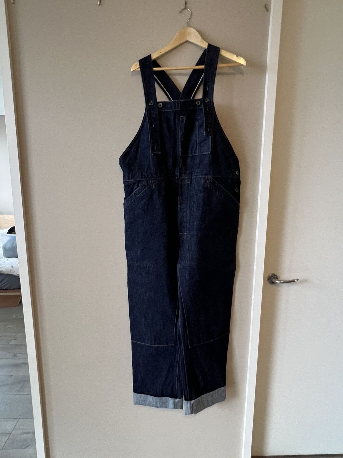 BLACK SIGN Black sign denim delta apron overalls Size US 36 / EU 52 - 3 Thumbnail