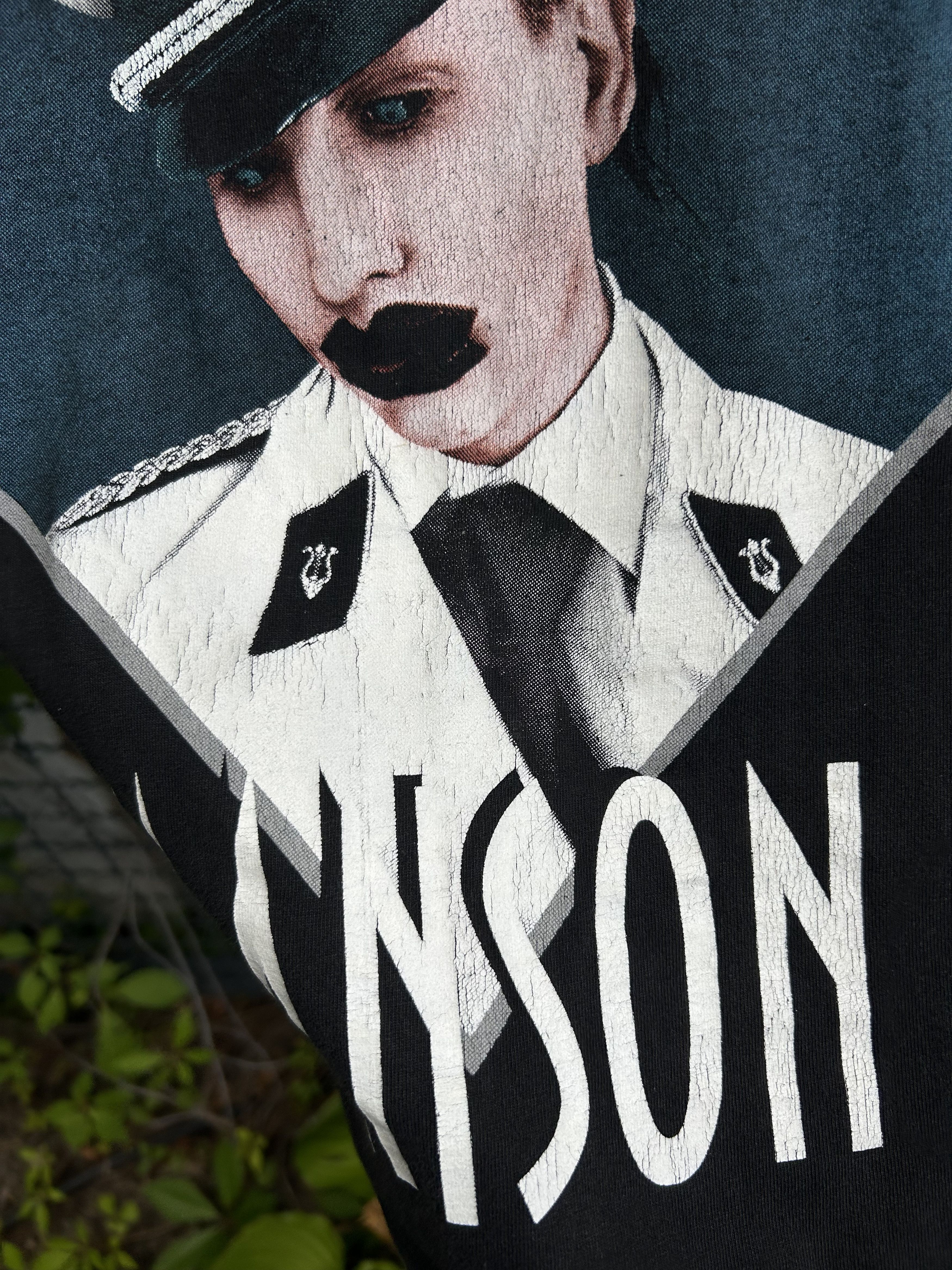 Band Tees Vintage 2003 Marilyn Manson Rock Band T-shirt Size US M / EU 48-50 / 2 - 11 Thumbnail