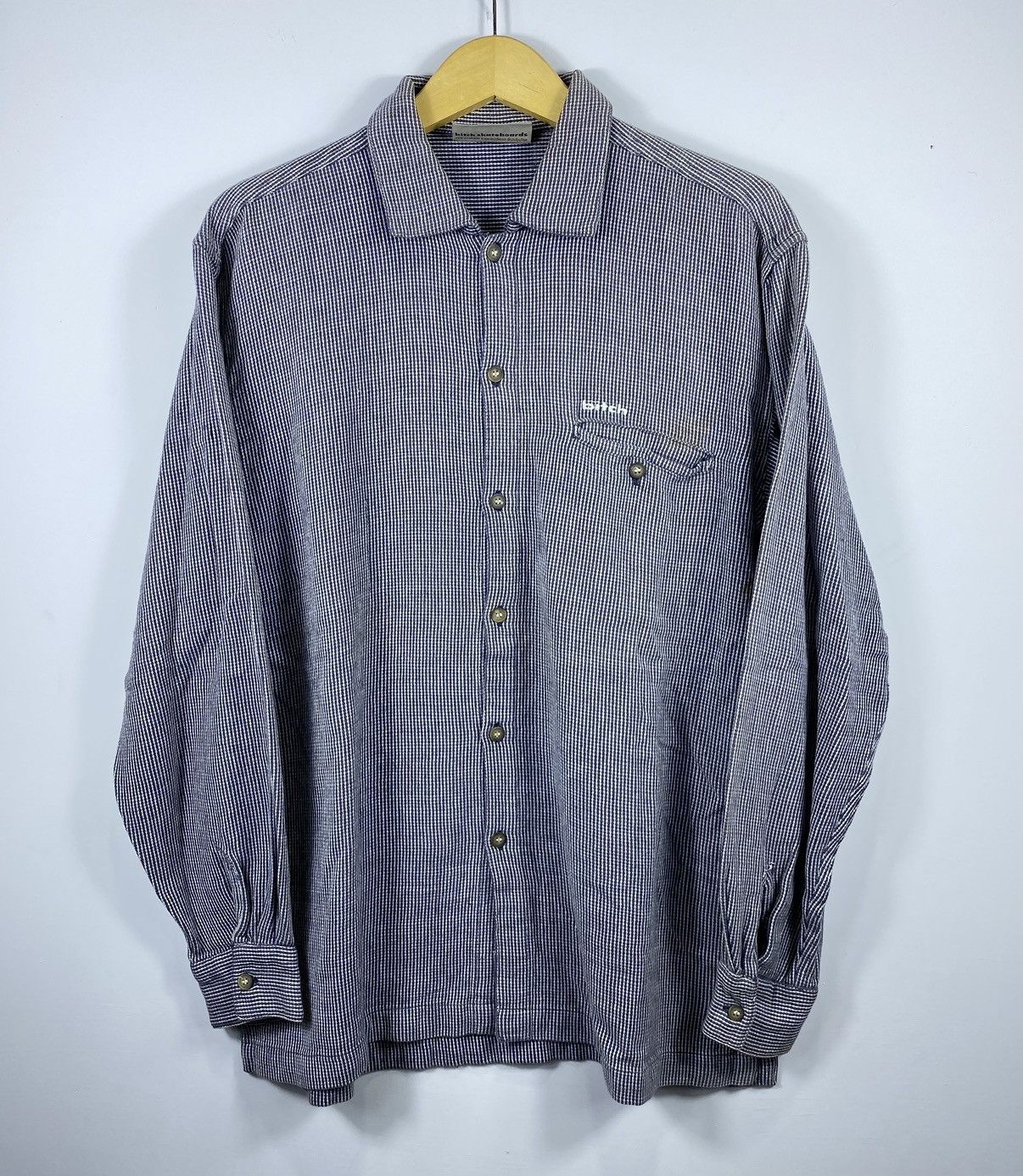 Flannel × Girl Skateboards × Vintage Vintage Plaid tartan flannel Bitch Skateboards Shirt Size US M / EU 48-50 / 2 - 1 Thumbnail