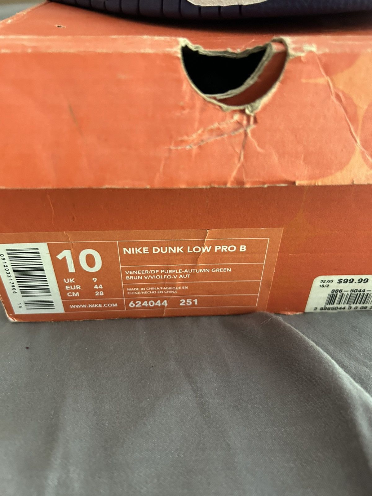 Nike Nike Dunk Low Pro B - Ugly Duckling 2001 Size US 10 / EU 43 - 8 Thumbnail