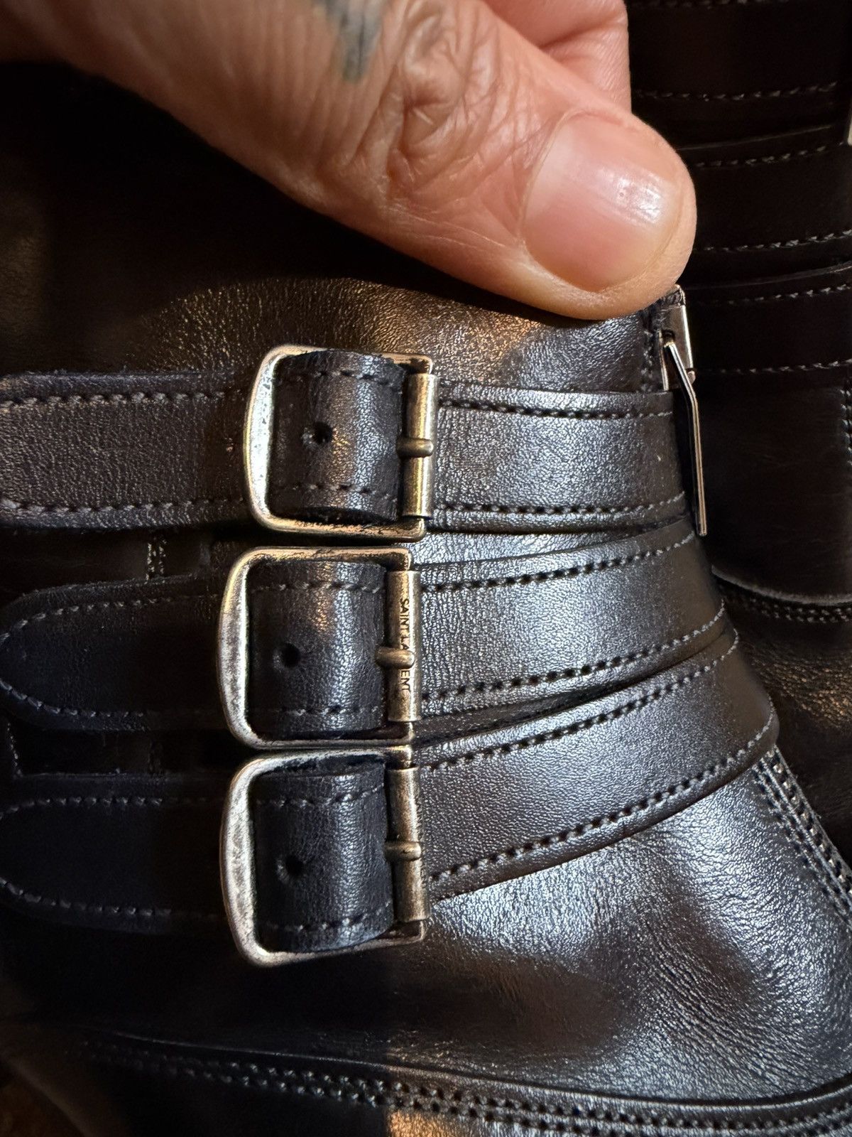 Saint Laurent Paris Saint Launrent duckies Size US 11 / EU 44 - 5 Thumbnail