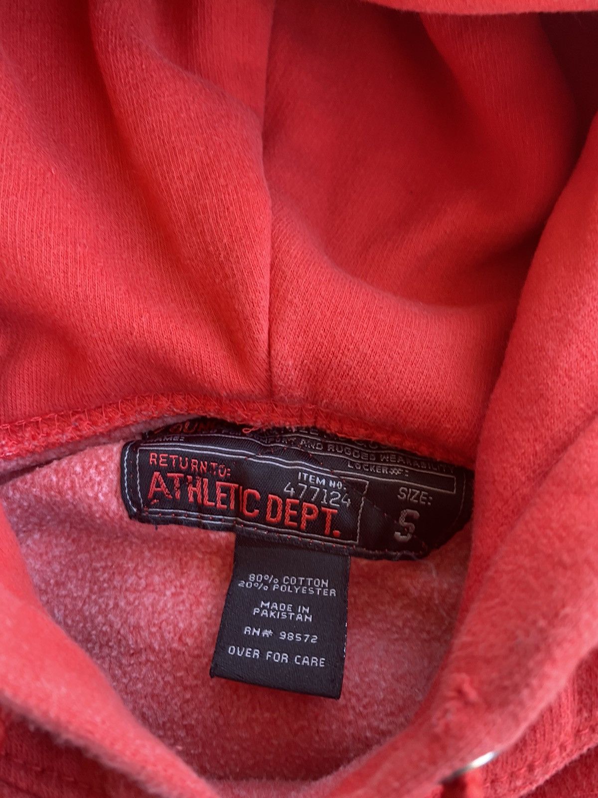 Champion × Vintage Vintage Y2K Nebraska Cornhuskers College Red Hoodie Size US S / EU 44-46 / 1 - 8 Thumbnail