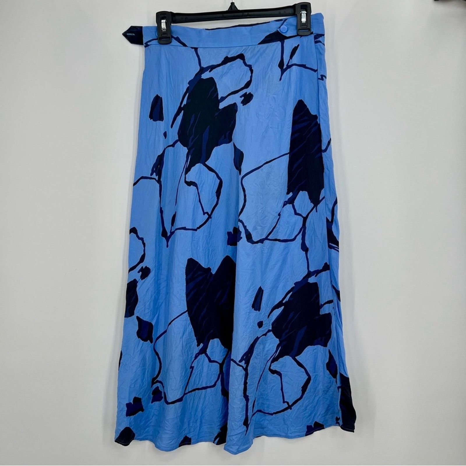 Equipment Equipment Silk Iva Midi Skirt Floral Elastic Waist A-Line 4 Size 27" / US 4 / IT 40 - 4 Thumbnail
