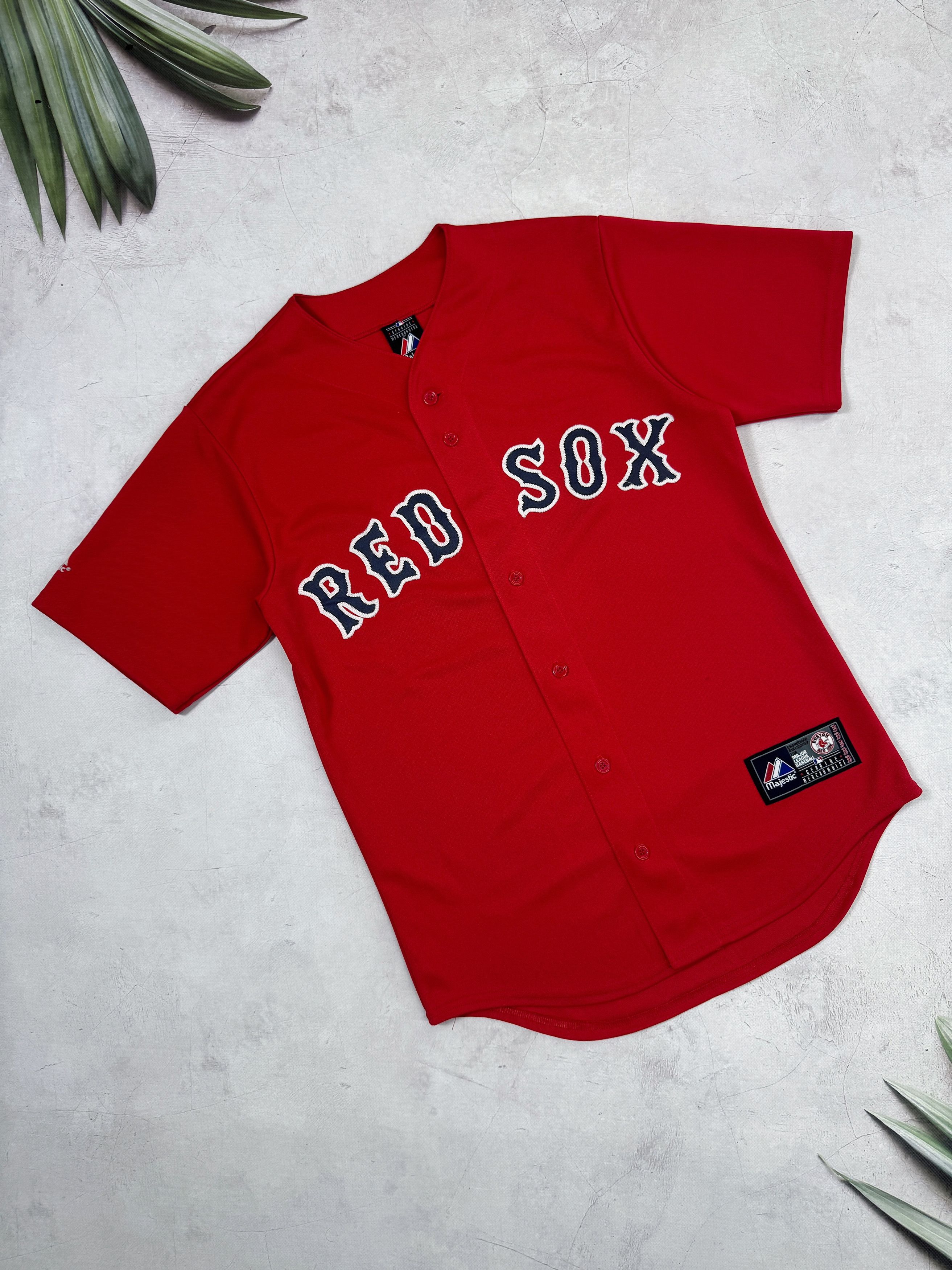 Majestic Vintage Boston Red Sox Baseball Jersey Shrit by Majestic Size US S / EU 44-46 / 1 - 1 Thumbnail