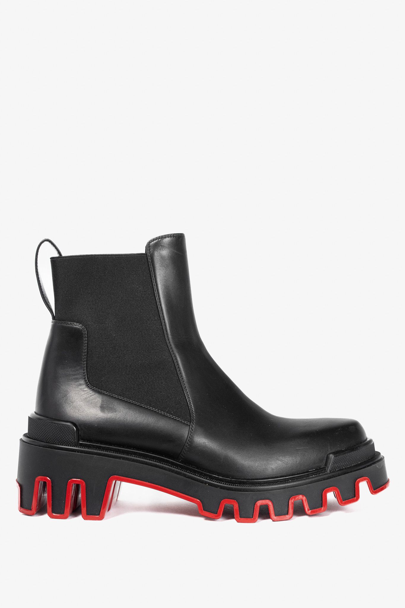 Christian Louboutin Christian Louboutin Marchacroche Dune Leather Chelsea Boots Size US 9.5 / IT 39.5 - 1 Thumbnail