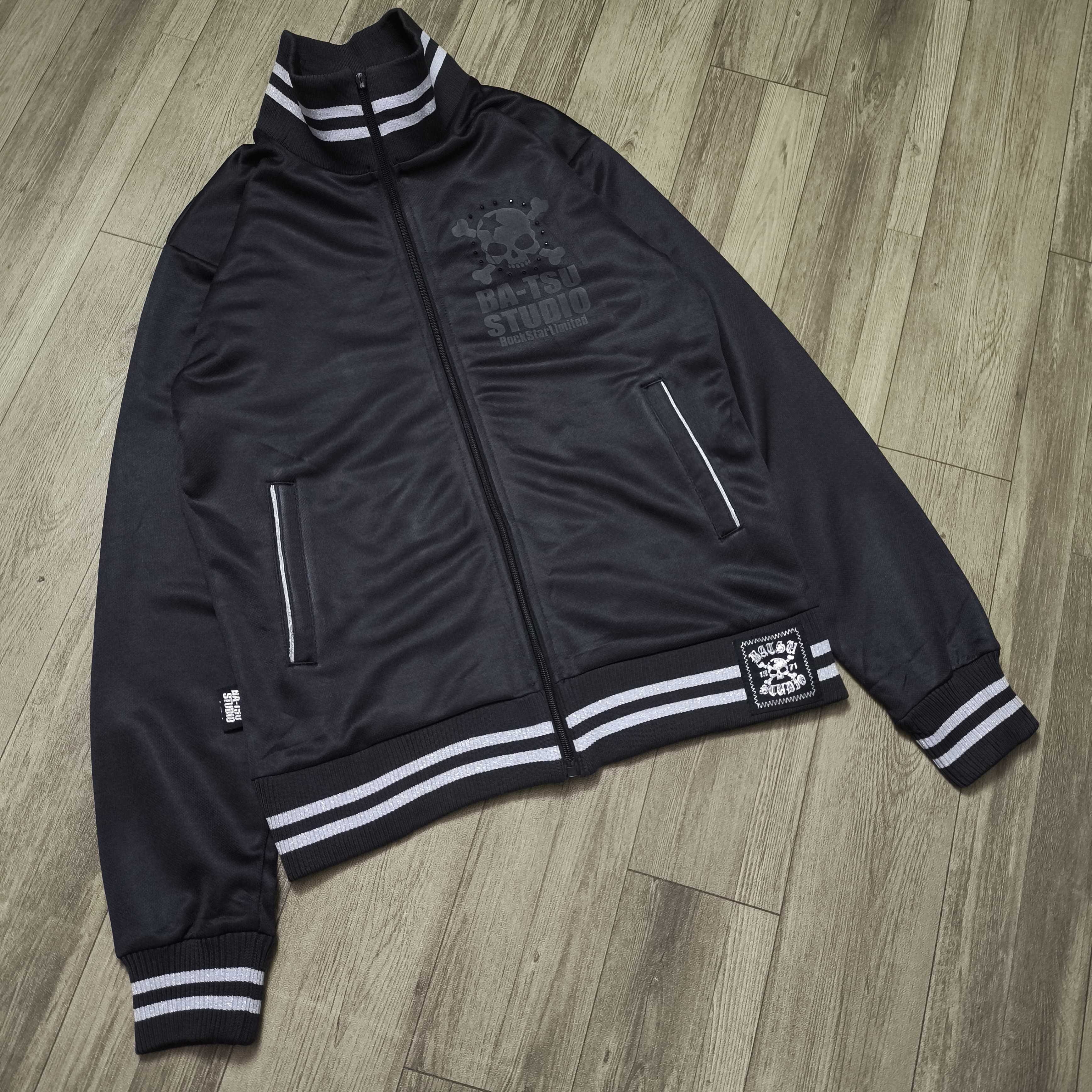 Tornado Mart Batsu Studio Skull Art Rock Stlye Zipp Jacket Size US S / EU 44-46 / 1 - 7 Thumbnail