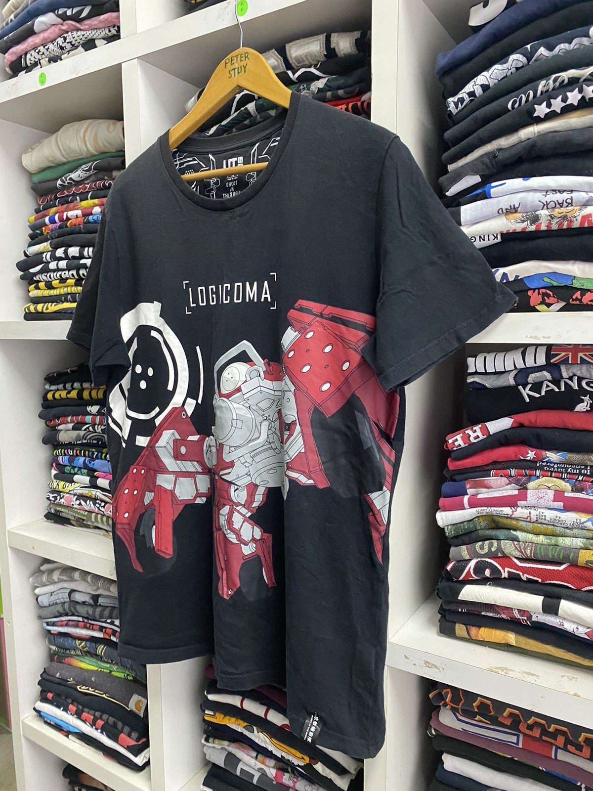 Uniqlo Ghost In The Shell X Uniqlo Cotton Tees Size US XL / EU 56 / 4 - 3 Thumbnail