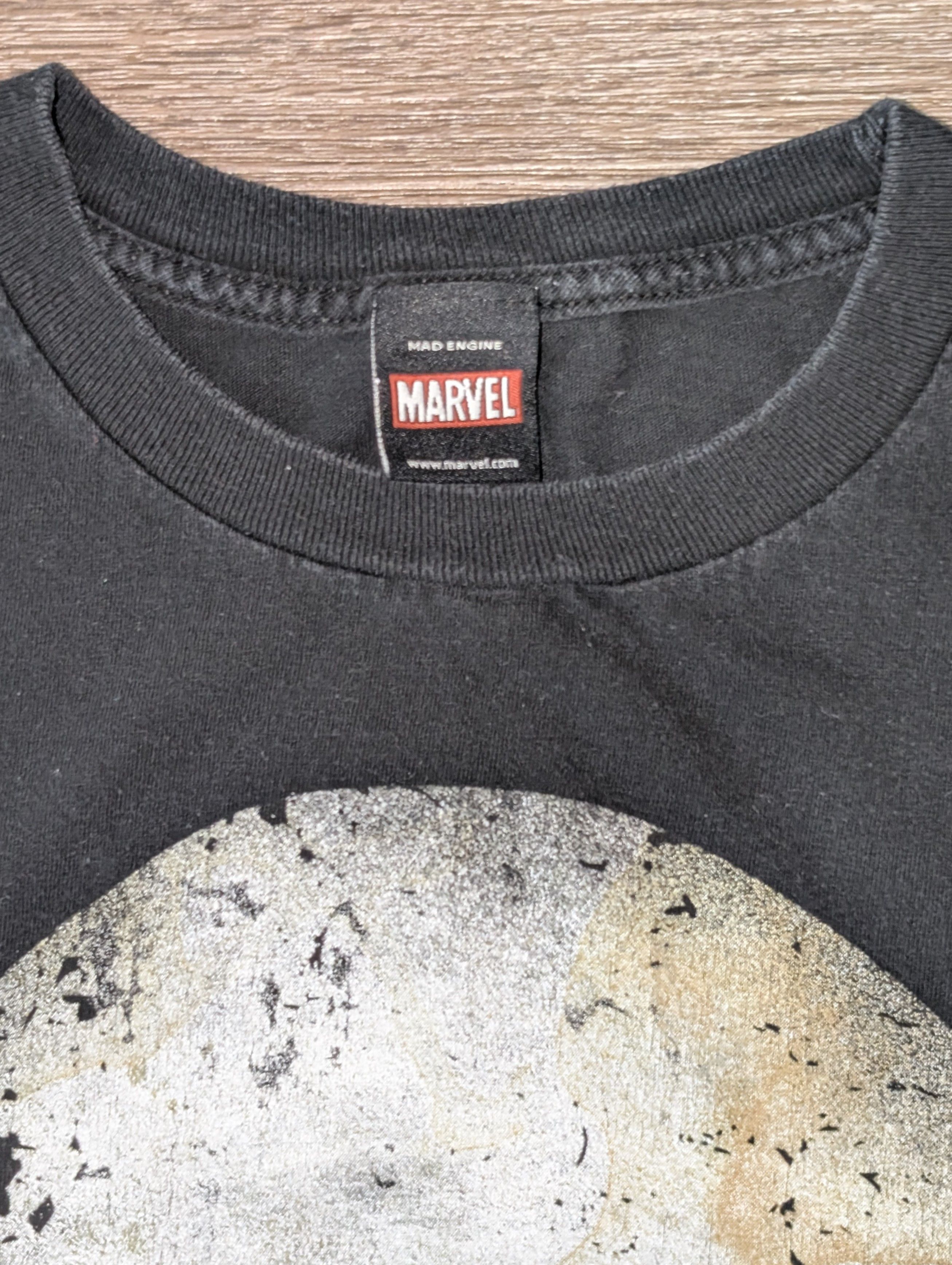 Mad Engine × Marvel Comics Mad Engine MARVEL The Punisher Skull logo t-shirt Size US L / EU 52-54 / 3 - 3 Thumbnail