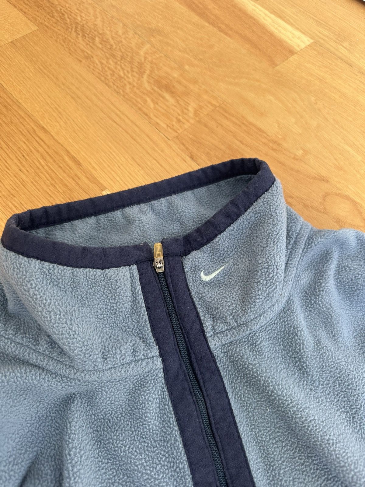 Nike Vintage Nike 1/4 Zip Fleece Jacket Neck Swoosh Logo Size US XL / EU 56 / 4 - 9 Thumbnail