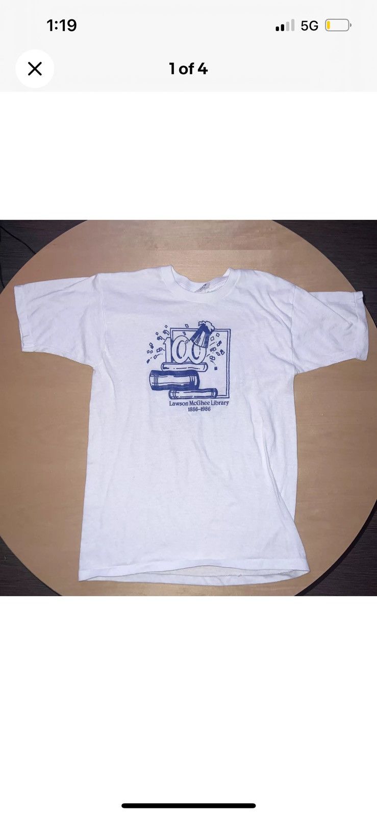 Vintage Single stitch vintage tee 80s Size S / US 4 / IT 40 - 1 Thumbnail