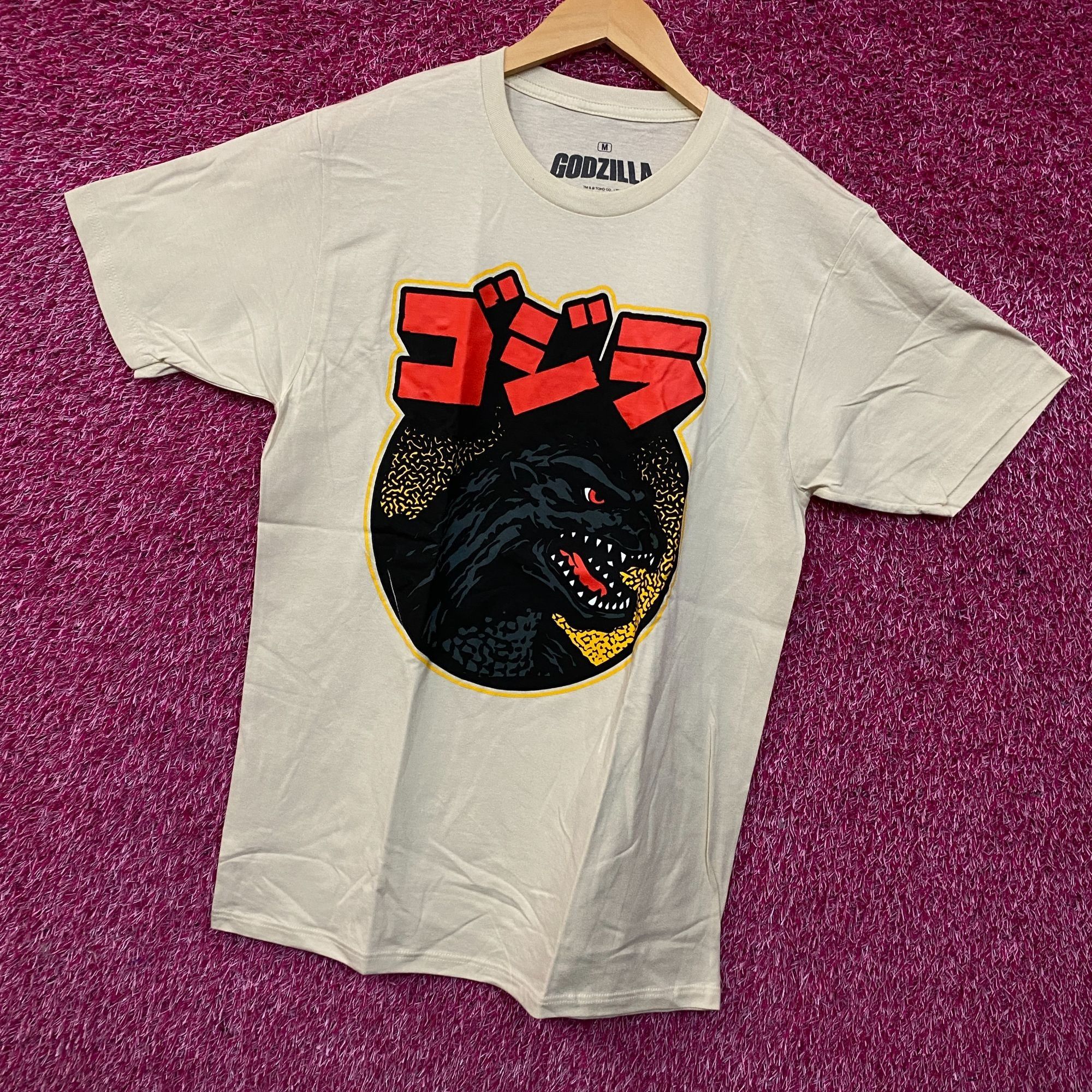 Other Godzilla Classic Retro Art Kanji King Circle Graphic T-Shirt Size US M / EU 48-50 / 2 - 3 Thumbnail