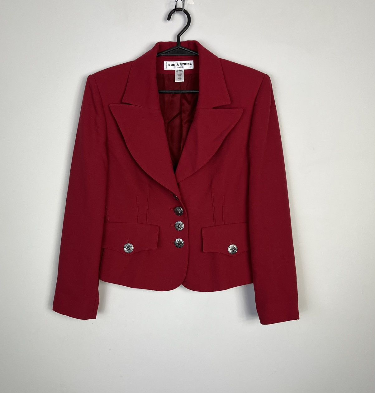 Sonia Rykiel Elegant Blazer Sonia Rykiel Paris Logo Buttons Great Color Size L / US 10 / IT 46 - 2 Thumbnail