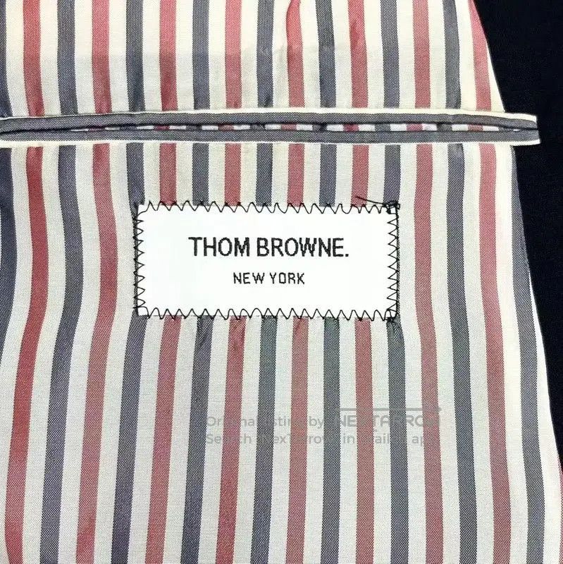 Thom Browne Thom Browne Men's Navy Wool Blazer . Size US S / EU 44-46 / 1 - 6 Thumbnail