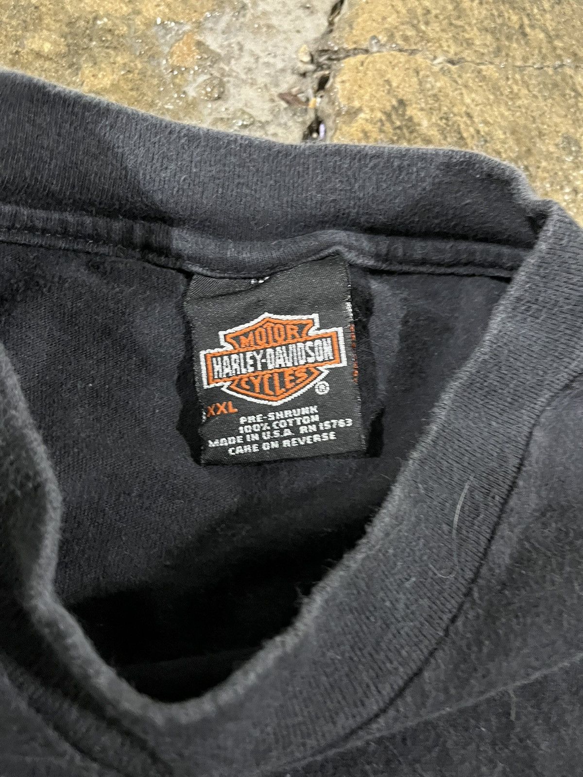 Harley Davidson × Vintage Crazy Vintage 90s Harley Davidson Eagle Logo Biker Tee Shirt Size US XL / EU 56 / 4 - 6 Thumbnail