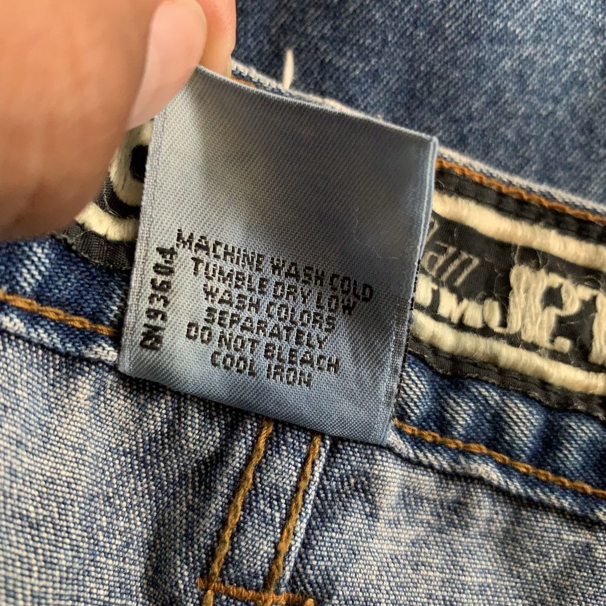 JNCO Y2K JNCO handy Man Big Pocket Reflective Baggy Denim Pants Size US 36 / EU 52 - 11 Thumbnail