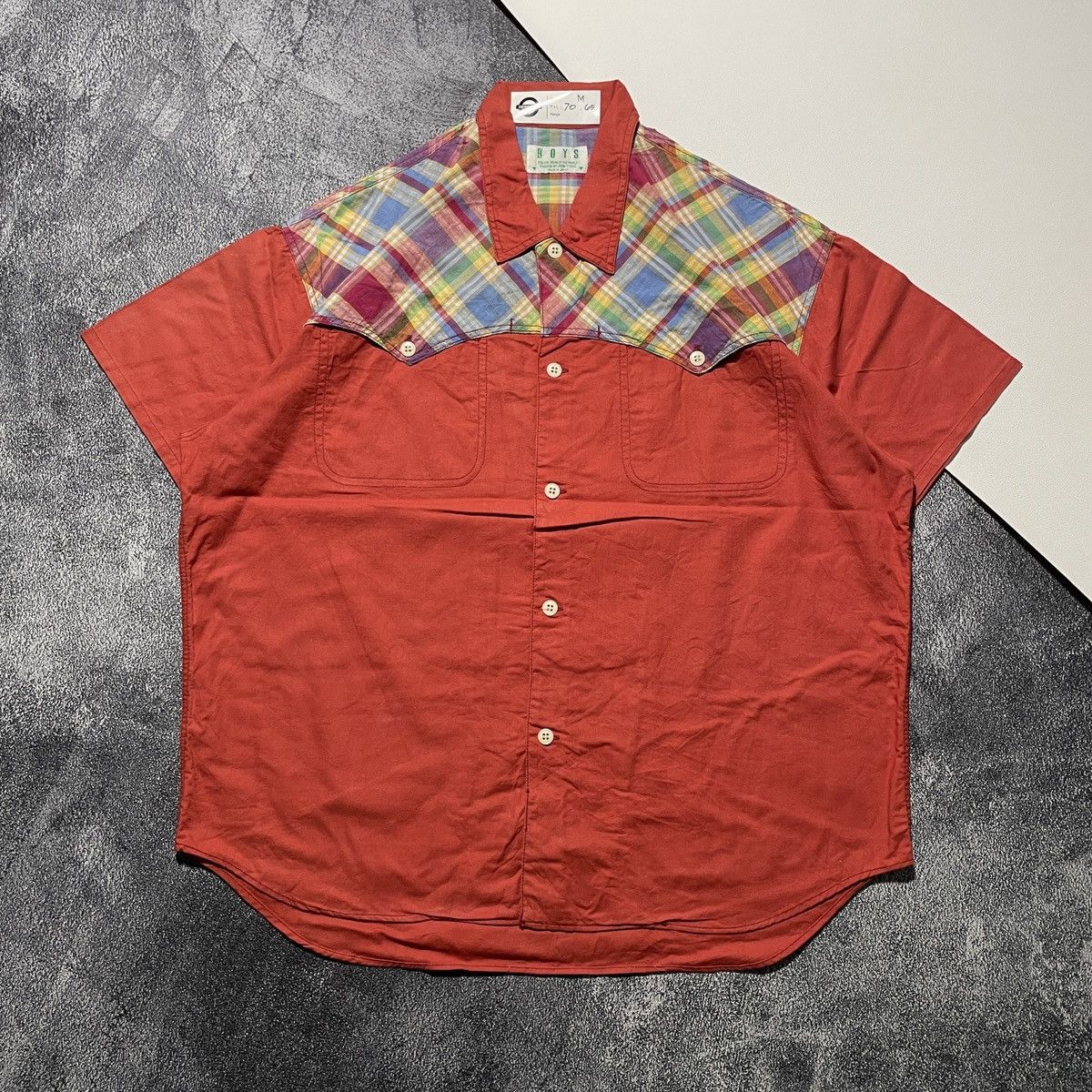 45rpm × Fendi × Issey Miyake Vintage Shirts 45RPM Japan Size US M / EU 48-50 / 2 - 1 Thumbnail
