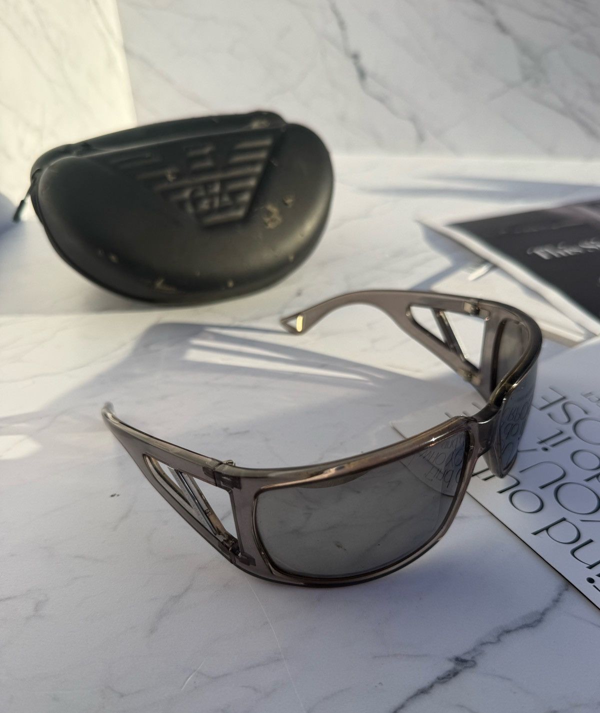 Armani Emporio Armani sunglasses EA9384/S Size ONE SIZE - 3 Thumbnail