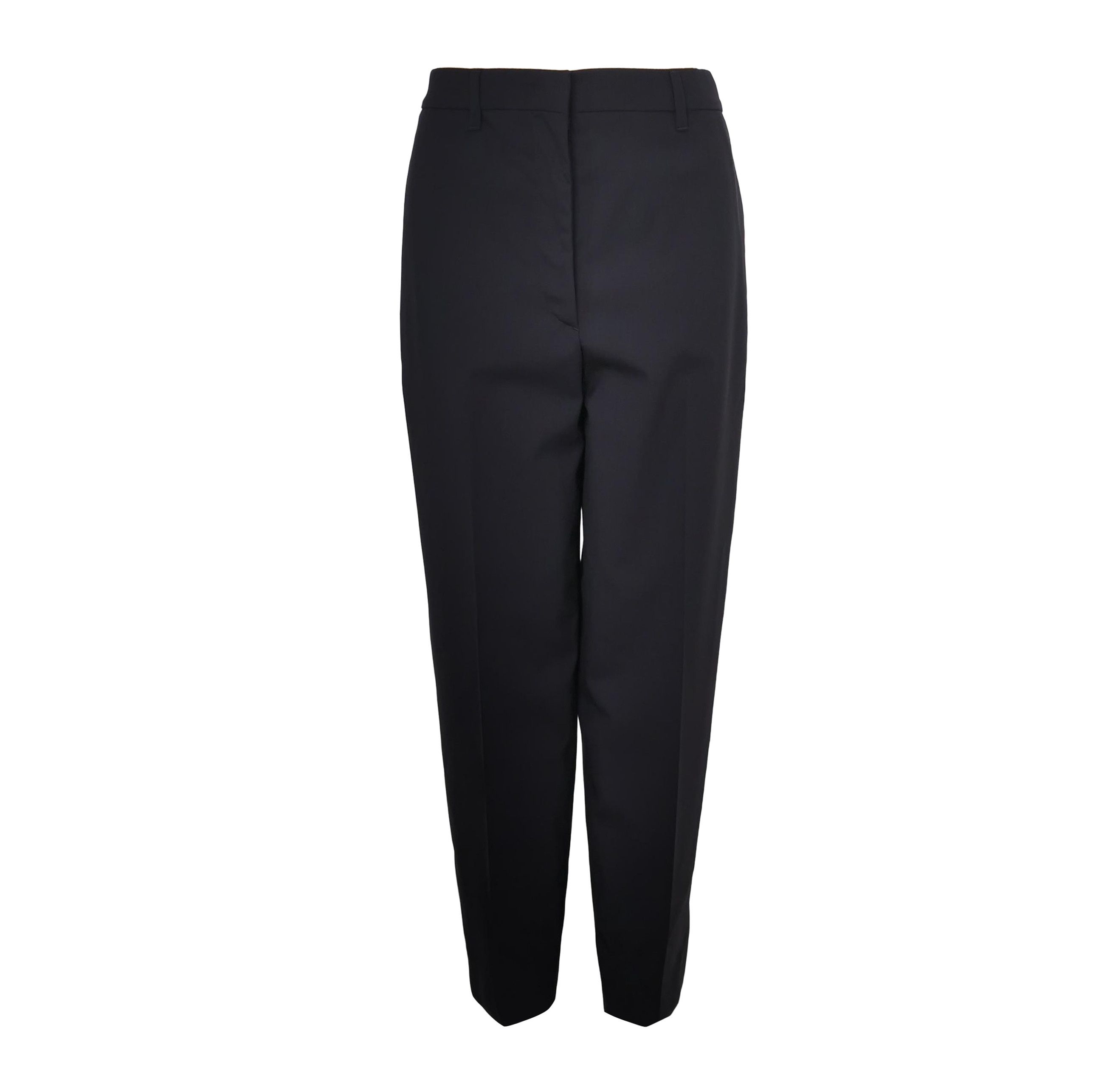 Prada Solid Wool Long Pants in Size 38 0089