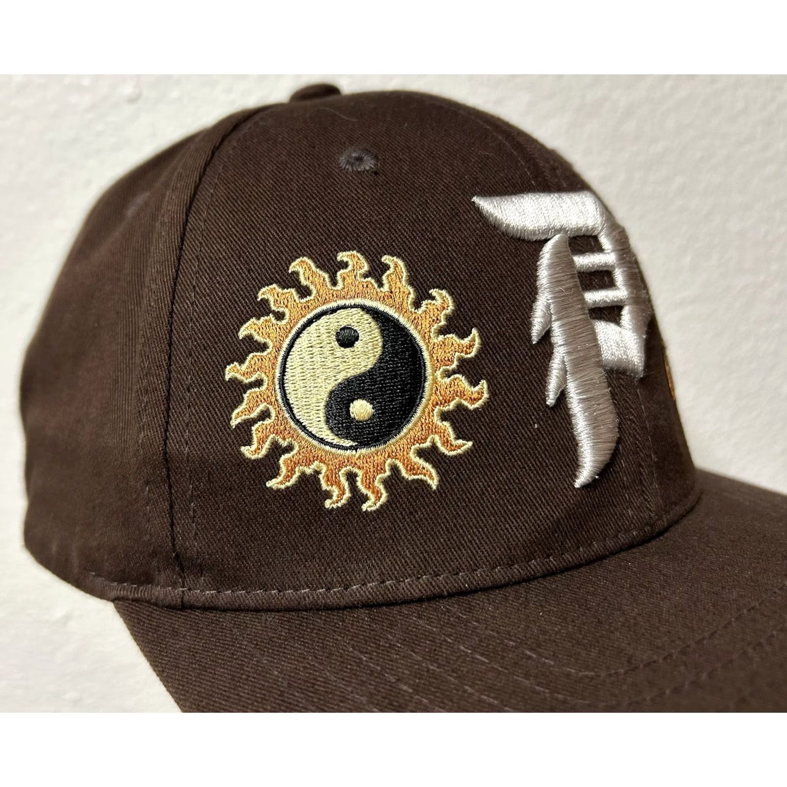 Primitive VINTAGE Primitive Badlands Snapback Cap Baseball Embroidered Logo Peace Of Mind Hat Cap Size ONE SIZE - 6 Thumbnail