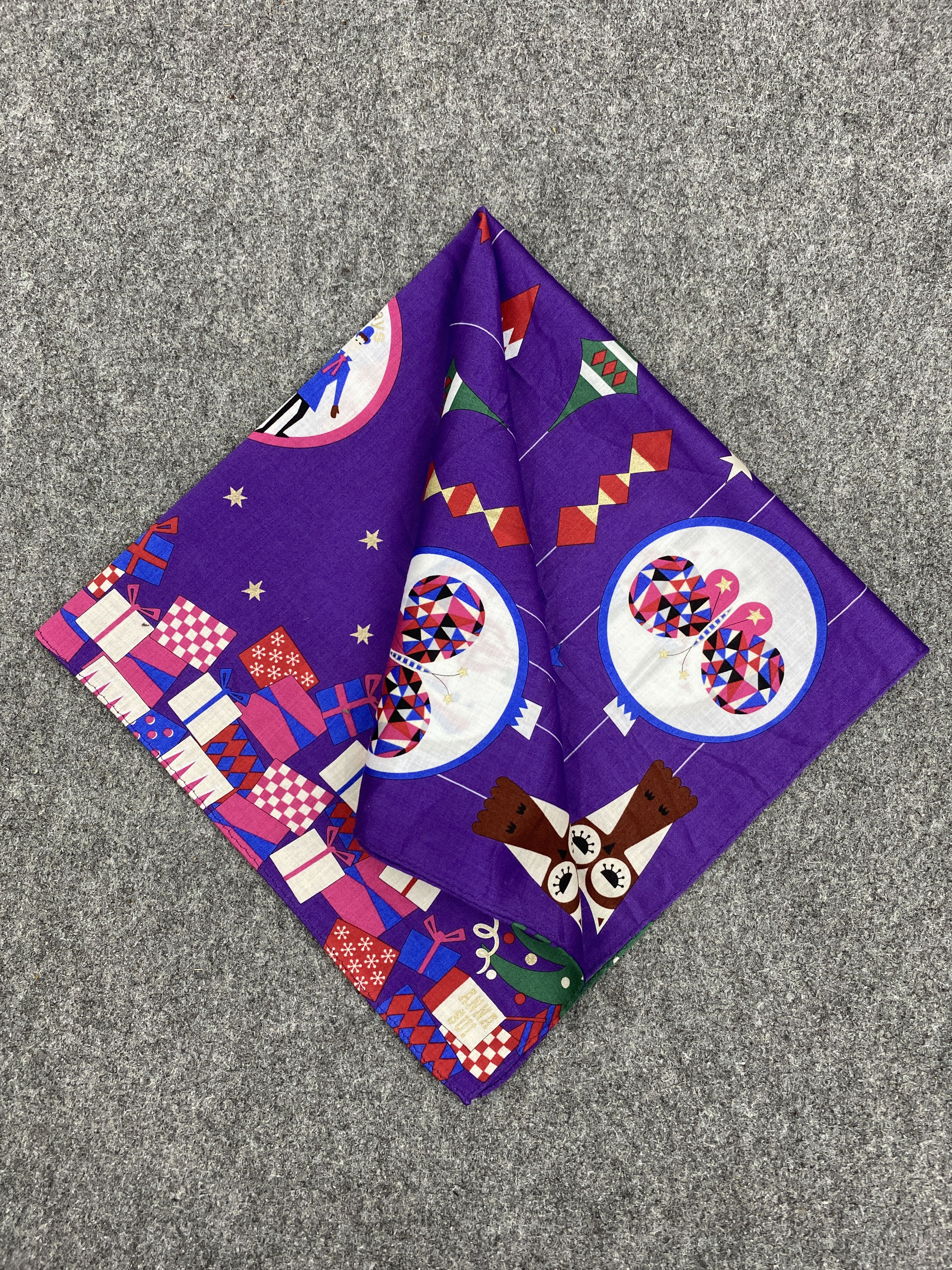 Vintage Anna Sui Handkerchief / Bandana / Neckerchief HKC0401 Size ONE SIZE - 3 Thumbnail