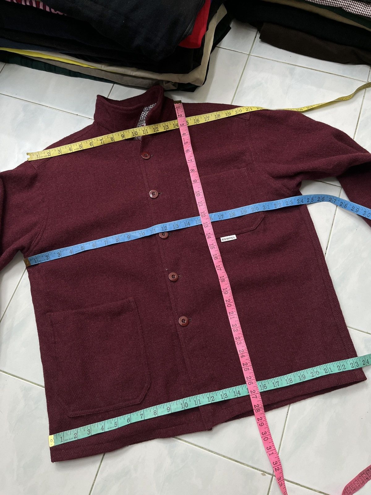 Harris Tweed 🔥🔥🔥STEALS VTG HARRIS TWEED X KEMPEL JACKET Size US L / EU 52-54 / 3 - 14 Thumbnail