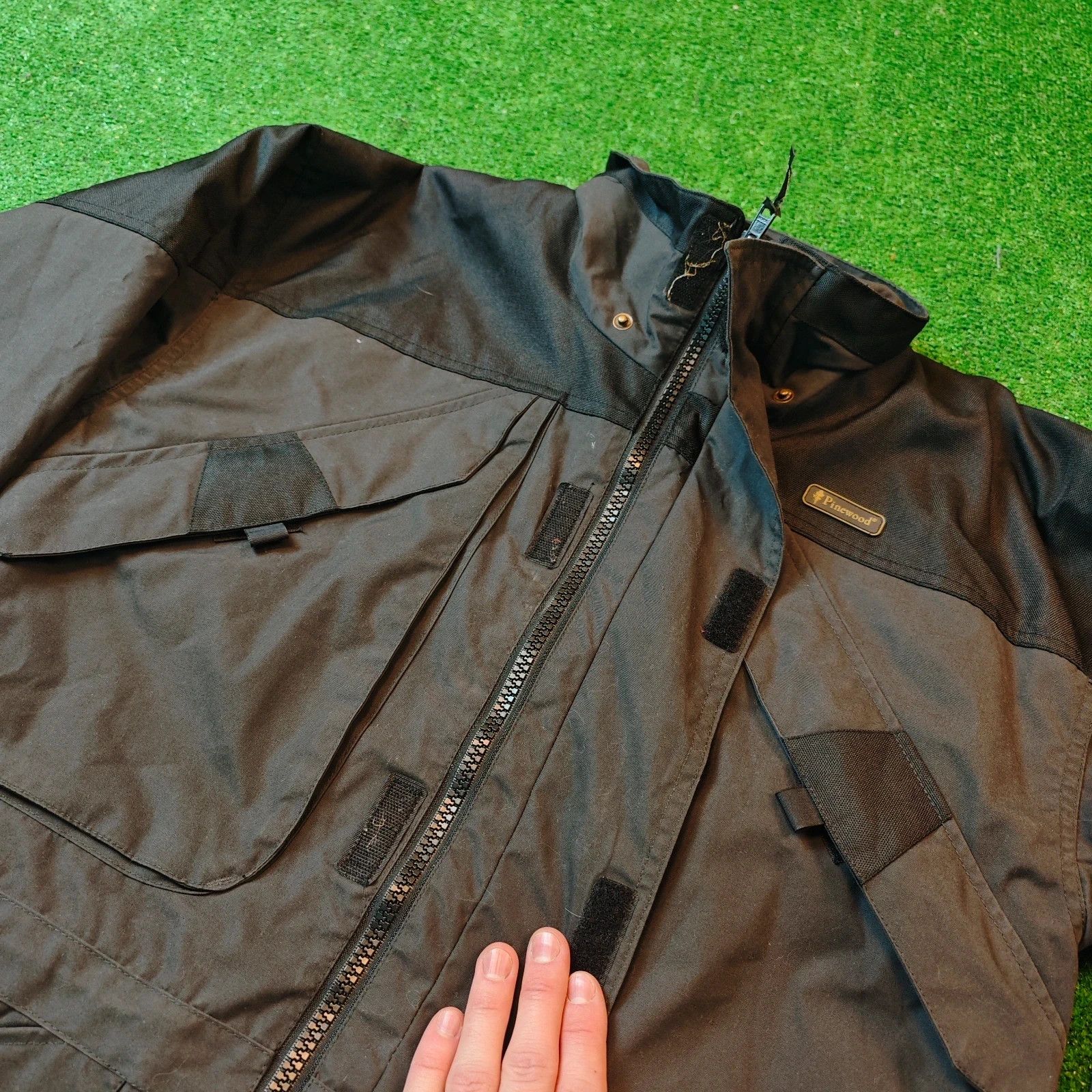 Other Vintage Pinewood Jacket Mens M Black Full Zip utility Size US M / EU 48-50 / 2 - 3 Thumbnail