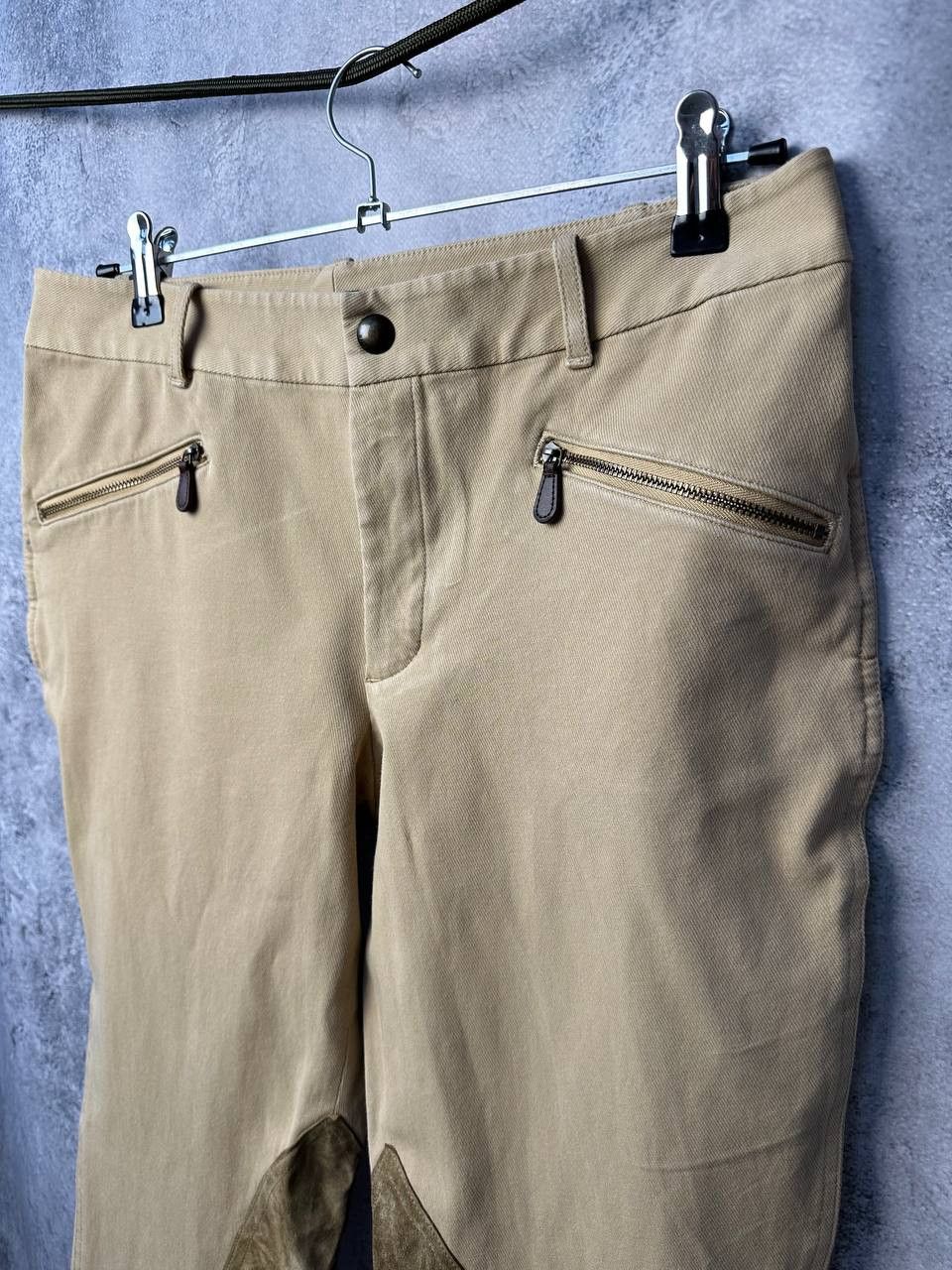 Ralph Lauren × Vintage Ralph Lauren Jodhpurs Equestrian Riding Pants Vintage Beige Size 30" / US 8 / IT 44 - 6 Thumbnail