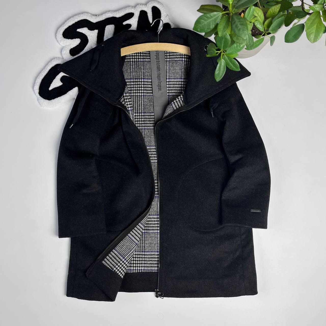 Cop Copine × Designer Womens Cop Copine Paris Designer Wool Coat Lampo Size 38 Size XS / US 0-2 / IT 36-38 - 1 Thumbnail