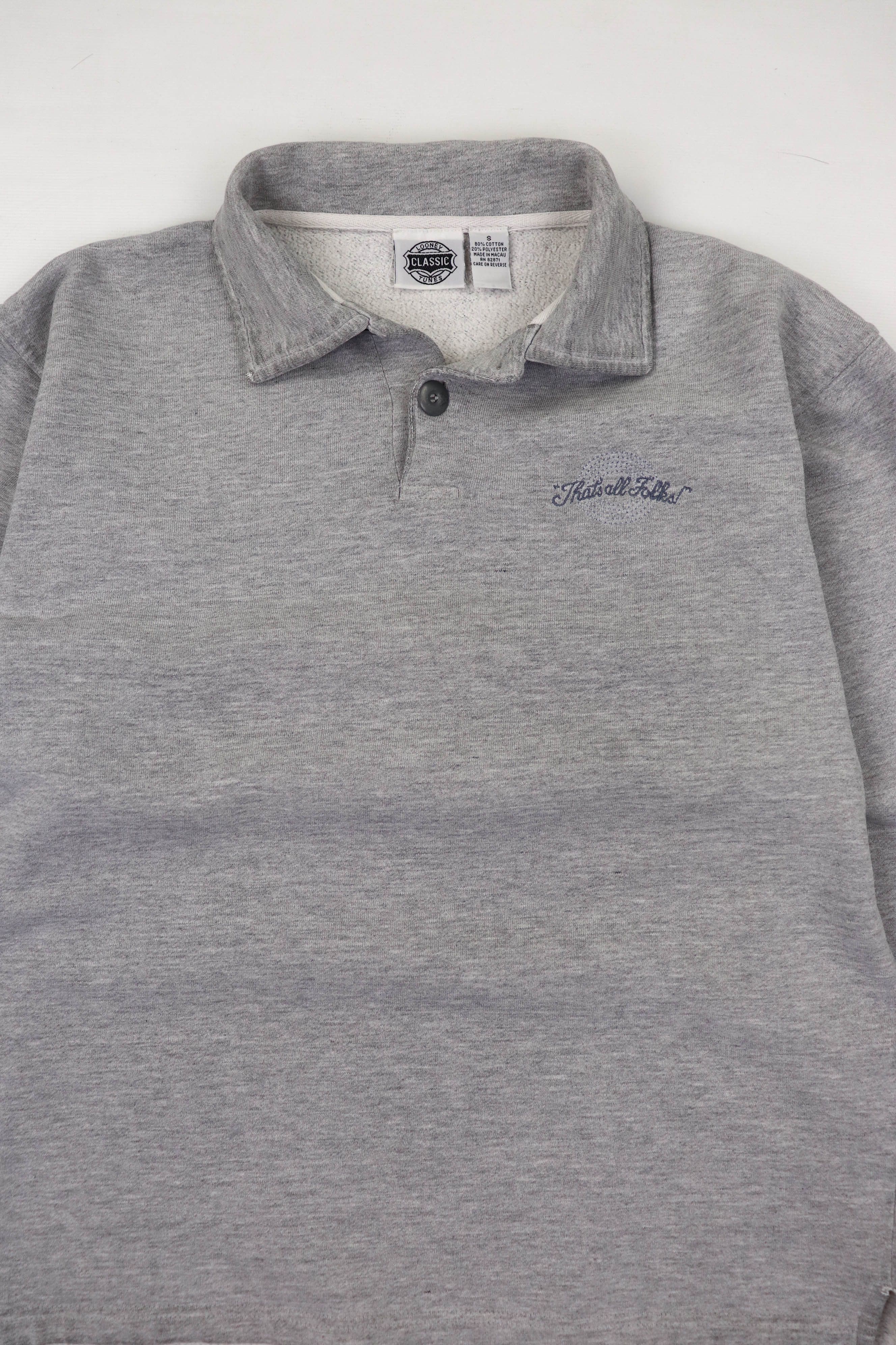 Vintage Looney Tunes Vintage ⓒ1994 Warner Bros Pullover Sweatshirt Size US S / EU 44-46 / 1 - 3 Thumbnail