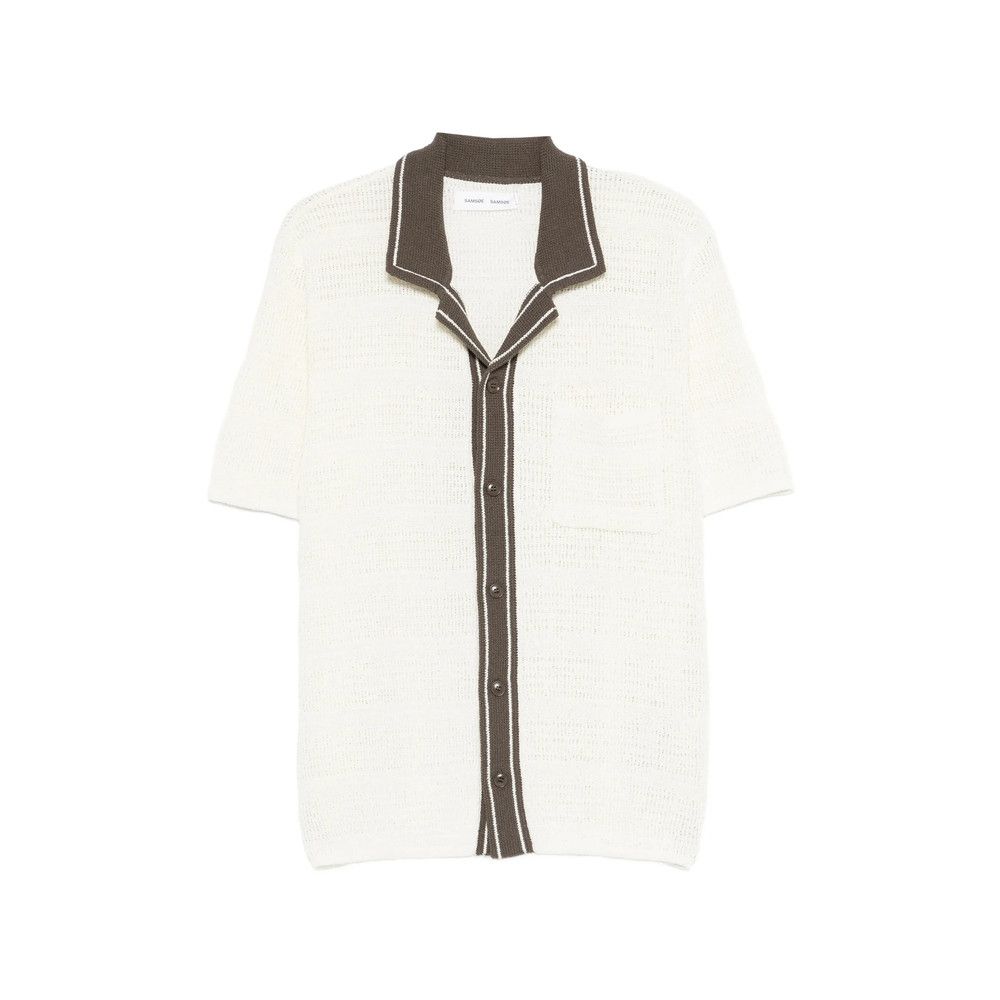 Samsoe Samsoe Samsoe Samsoe NEUTRALS Polo Shirts Size US L / EU 52-54 / 3 - 1 Thumbnail