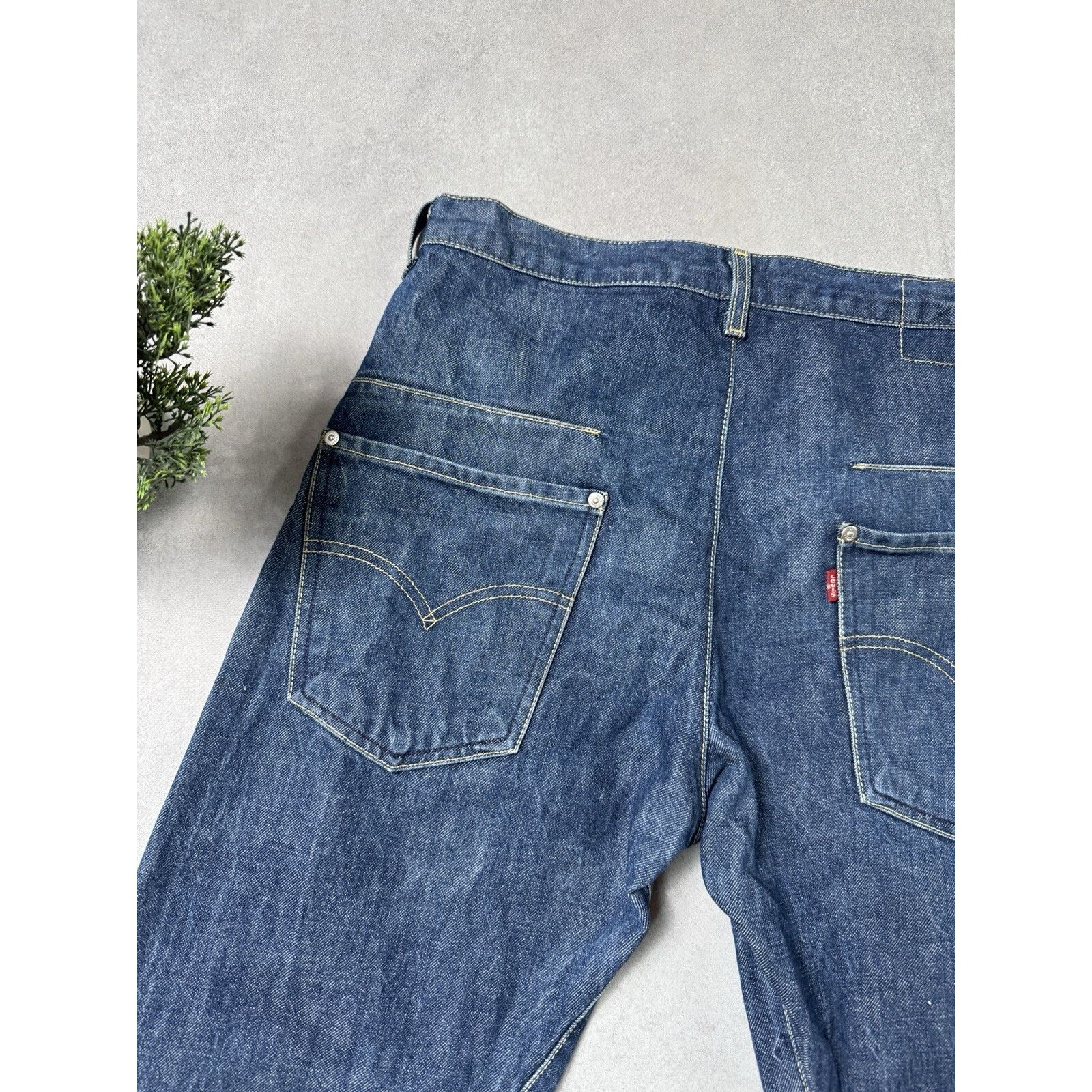 Levi's Levis Twisted 0835 Engineered Jeans Blue Men Streetwear Size US 32 / EU 48 - 16 Thumbnail