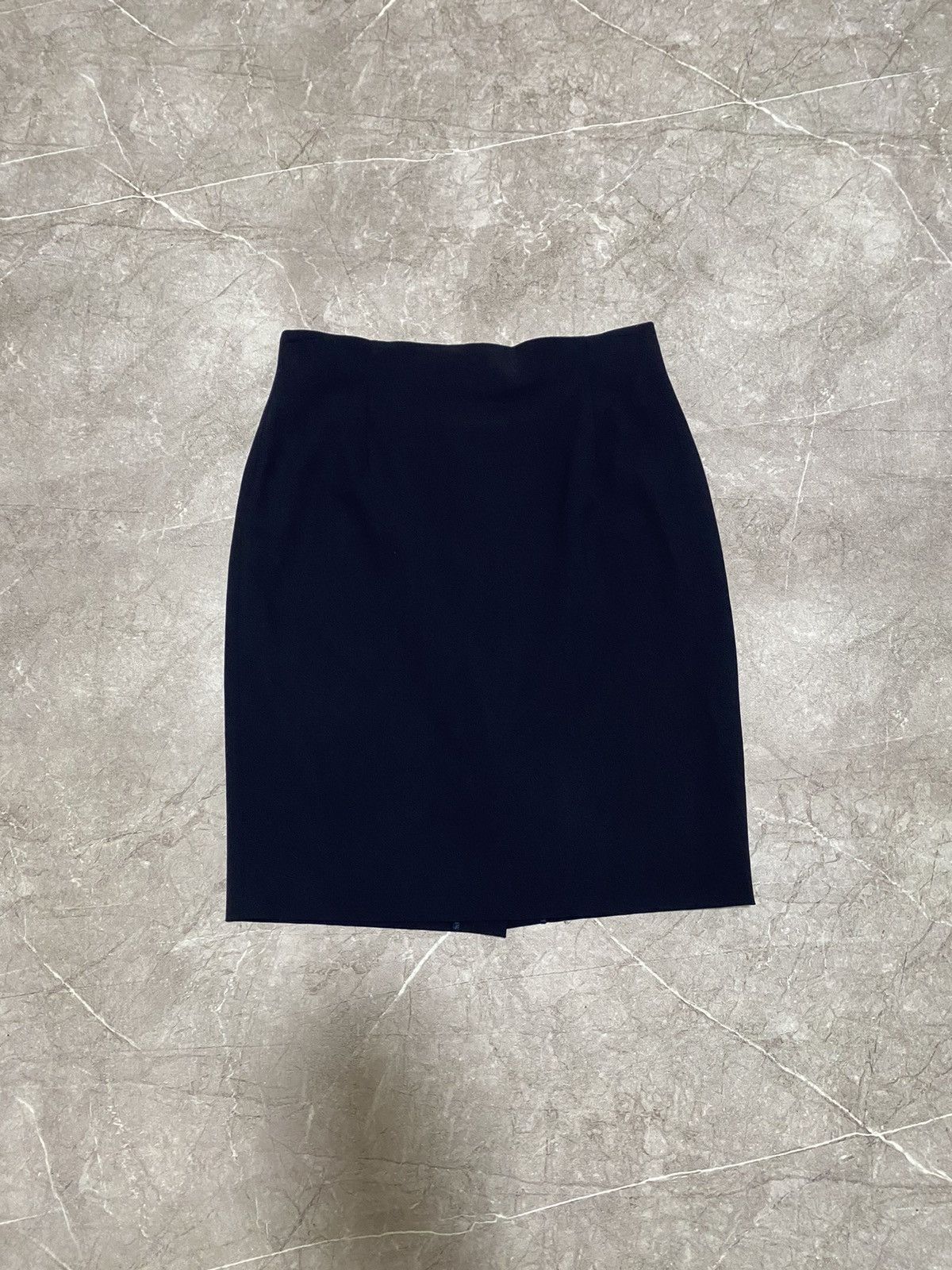 Designer × Piazza Sempione Rare Piazza Sempione Wool Mini Skirt Made In Italy Designer Size 30" / US 8 / IT 44 - 2 Thumbnail